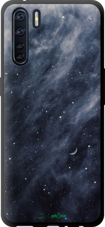 TPU чехол Голубые облака, Голубая луна для Oppo A91 - 6398b-1884 изображение 