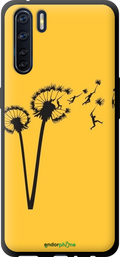 TPU чехол Мінімалізм кульбаби для Oppo A91 - 6449b-1884 изображение 