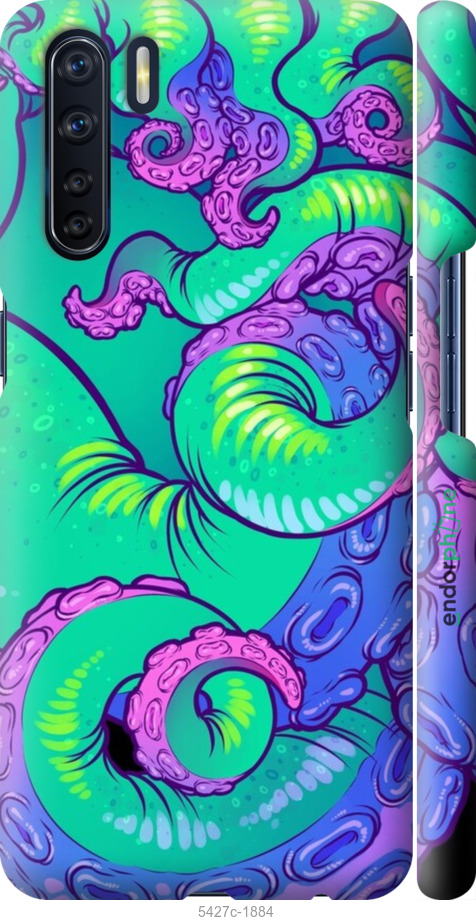 3D пластиковый матовый чехол № 5427 для Oppo A91 - 5427m-1884 изображение 