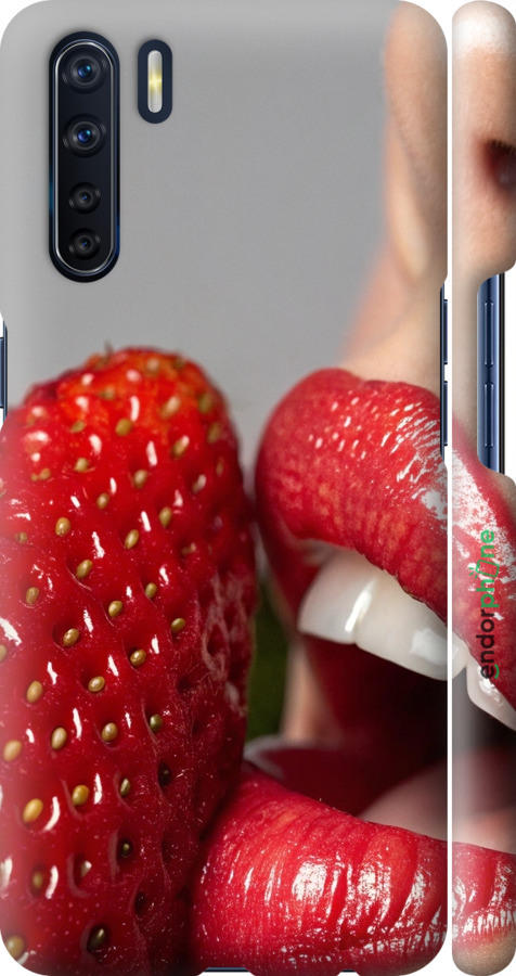 3D пластиковий матовий чехол Насолода для Oppo A91 - 6701m-1884 изображение 