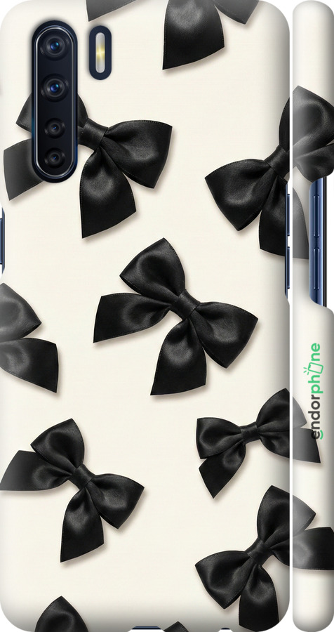 3D пластиковий матовий чехол Dark Coquette для Oppo A91 - 6765m-1884 изображение 