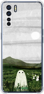 Силіконовий протиударний с посиленими кутами чехол Привид для Oppo A91 - 6492sp-1884 изображение 
