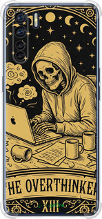 Силикон с усиленными углами чехол The Overthinker для Oppo A91 - 6774sp-1884 изображение 