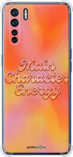 Силикон с усиленными углами чехол Aura Gradient Main Character Energy Aesthetic Y2K для Oppo A91 - 6783sp-1884 изображение 