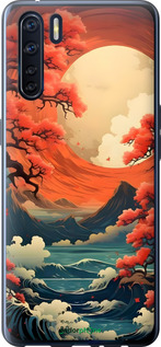 2D пластиковий чехол Природа Японії для Oppo A91 - 6327t-1884 изображение 