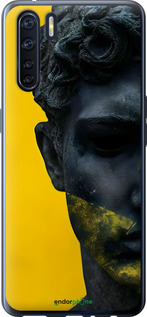 2D пластиковый чехол Статуя арт для Oppo A91 - 6330t-1884 изображение 