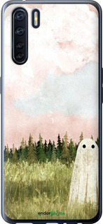 2D пластиковый чехол Привидение для Oppo A91 - 6401t-1884 изображение 