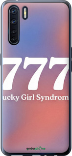Силиконовый чехол 'Aesthetic Aura Gradient 777 Lucky Energy' для Oppo A91 изображение 3