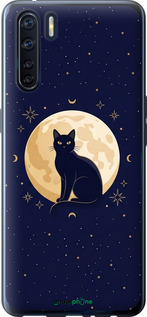 Силиконовый чехол 'Cute Cat Celestial/Witchy' для Oppo A91 изображение 3