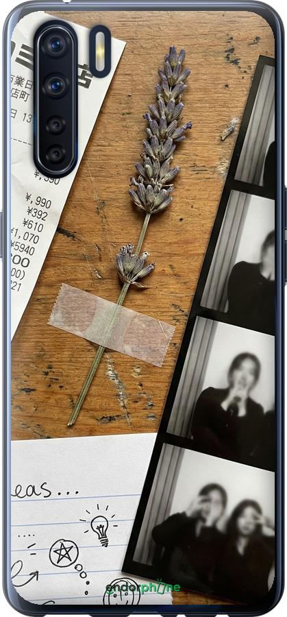 2D пластиковый чехол Aesthetic Scrapbook Collage для Oppo A91 - 6773t-1884 изображение 