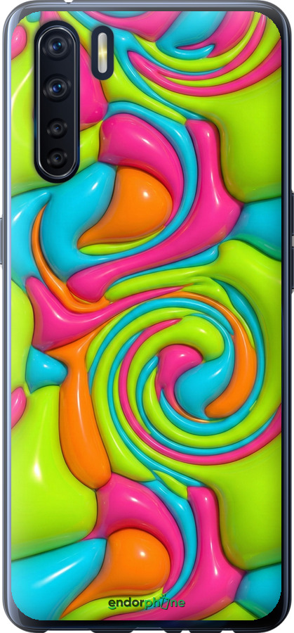 Силиконовый чехол Y2K Jelly Dream для Oppo A91 - 6780u-1884 изображение 