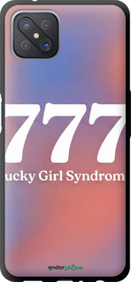 TPU чехол 'Aesthetic Aura Gradient 777 Lucky Energy' для Oppo Reno 4 Z изображение 6