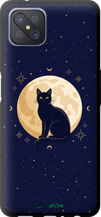TPU чохол 'Cute Cat Celestial/Witchy' для Oppo A92S зображення 3