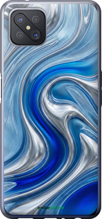 Силиконовый чехол 'Liquid Chrome' для Oppo Reno 4 Z изображение 5