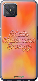 Силиконовый чехол 'Aura Gradient Main Character Energy Aesthetic Y2K' для Oppo Reno 4 Z изображение 5