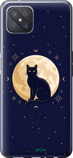 Силиконовый чехол 'Cute Cat Celestial/Witchy' для Oppo A92S изображение 5