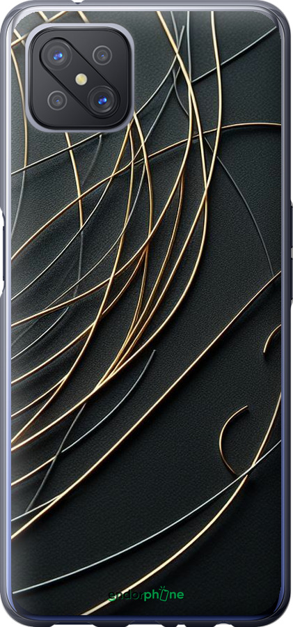 Силиконовый чехол Связь между мирами для Oppo A92S - 5837u-1926 изображение 