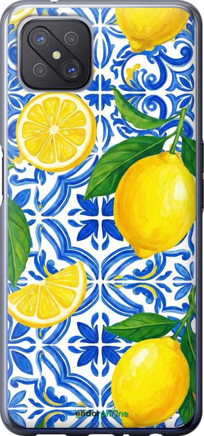 Силіконовий чехол Grocery Girl Italian Summer для Oppo Reno 4 Z - 6766u-2278 изображение 