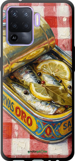 TPU чехол 'Vintage Sardine Tin Phone' для Oppo Reno5 Lite изображение 5