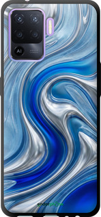 TPU чехол 'Liquid Chrome' для Oppo Reno5 Lite изображение 5