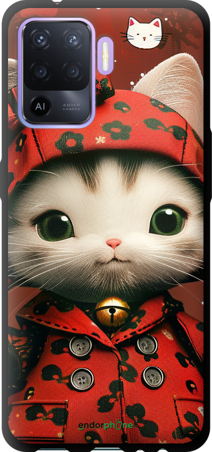 TPU чехол Sweet Hello Kitty для Oppo Reno5 Lite - 6035b-2312 изображение 