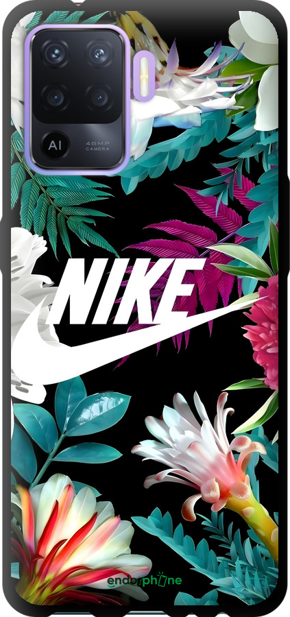 TPU чехол Nike для Oppo Reno5 Lite - 6378b-2312 изображение 