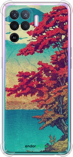 Силикон с усиленными углами чехол С изображением природы для Oppo A94 - 6469sp-2287 изображение 