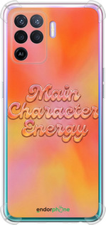 Силикон с усиленными углами чехол Aura Gradient Main Character Energy Aesthetic Y2K для Oppo A94 - 6783sp-2287 изображение 