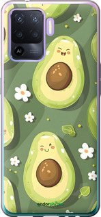 2D пластиковый чехол Авокадо для Oppo A94 - 6380t-2287 изображение 