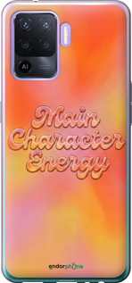 2D пластиковый чехол Aura Gradient Main Character Energy Aesthetic Y2K для Oppo Reno5 Lite - 6783t-2312 изображение 