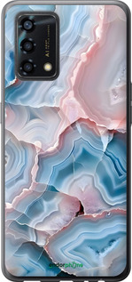 Силиконовый чехол Мрамор для Oppo A95 - 6306u-2345 изображение 