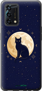 Силиконовый чехол 'Cute Cat Celestial/Witchy' для Oppo A95 изображение 5