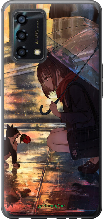 Силіконовий чехол Anime для Oppo A95 - 6609u-2345 изображение 