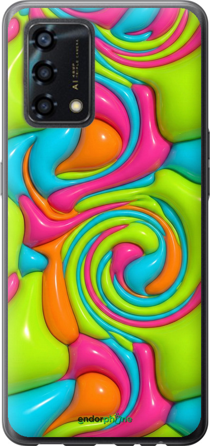 Силіконовий чехол Y2K Jelly Dream для Oppo A95 - 6780u-2345 изображение 