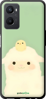 TPU чехол Барашек и ципленок для Oppo A96 - 6369b-2598 изображение 