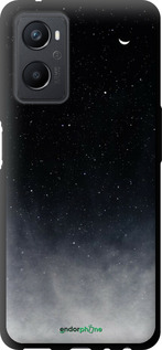 TPU чехол Сині хмари, Синій місяць для Oppo A96 - 6396b-2598 изображение 