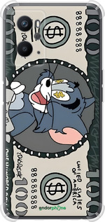 Силикон с усиленными углами чехол Том и джерри для Oppo A96 - 6291sp-2598 изображение 