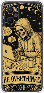 Силикон с усиленными углами чехол The Overthinker для Oppo A96 - 6774sp-2598 изображение 