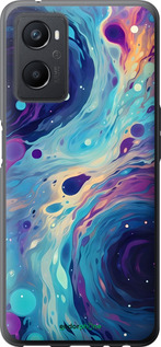 Силиконовый чехол Арт акварель для Oppo A96 - 6329u-2598 изображение 