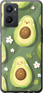 Силиконовый чехол Авокадо для Oppo A96 - 6380u-2598 изображение 