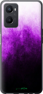 Силиконовый чехол Абстрактная композиция в фиолетовых тонах для Oppo A96 - 6478u-2598 изображение 