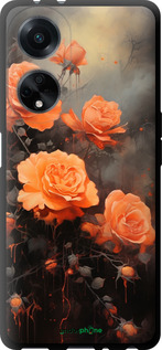 TPU чехол Оранжеві троянди для Oppo A98 - 5944b-3115 изображение 
