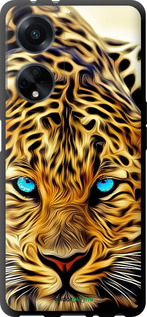 TPU чехол Леопард для Oppo A98 - 6611b-3115 изображение 