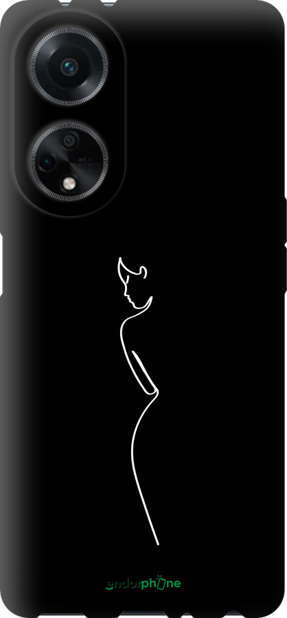 TPU чехол Силуэт1 для Oppo A98 - 4590b-3115 изображение 
