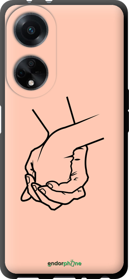 TPU чехол Руки для Oppo A98 - 4896b-3115 изображение 