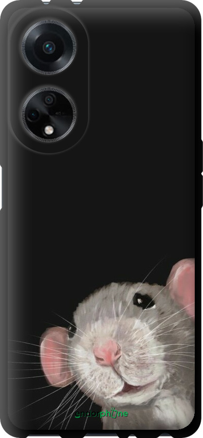 TPU чехол The Peeking Rat для Oppo A98 - 6442b-3115 изображение 