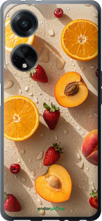 Силиконовый чехол Фрукты 3 для Oppo A98 - 6703u-3115 изображение 