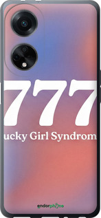 Силиконовый чехол 'Aesthetic Aura Gradient 777 Lucky Energy' для Oppo A98 изображение 9