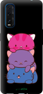 TPU чехол Милі котятка для Oppo Find X2 - 6518b-1891 изображение 