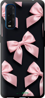 TPU чехол Coquette Ribbons Dark Coquette для Oppo Find X2 - 6767b-1891 изображение 